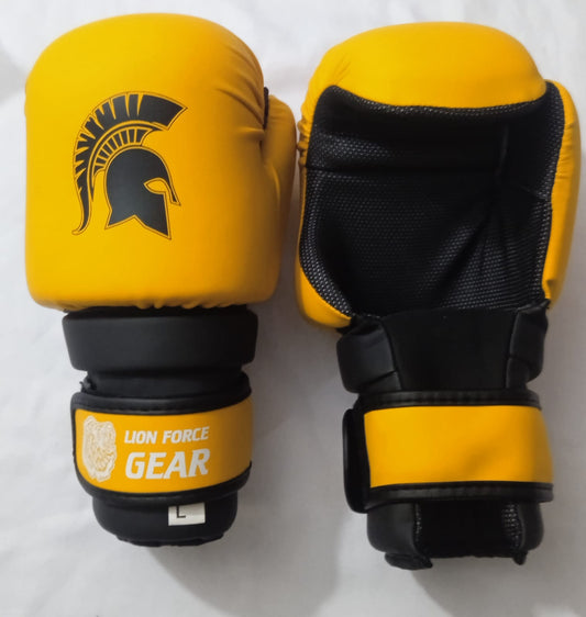 GLADIATOR RANGE YELLOW POINTS FIGHTING GLOVES